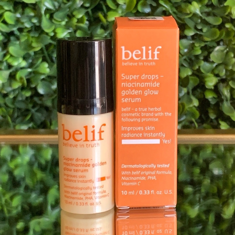 Belif Super Drops Niacinamide Golden Glow Serum | NEW | Vitamin C | Travel Size